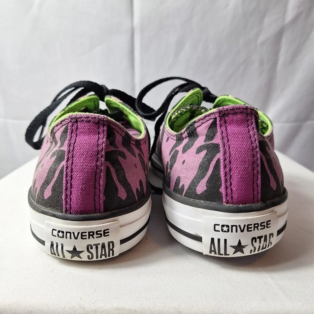 CONVERSE Chuck Taylor All Star Low-Top Wmen/9 Men/7 Leopard Cheetah Animal Prin*